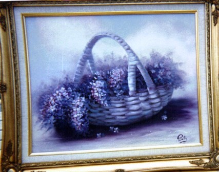 [ Basket of lilacs ]